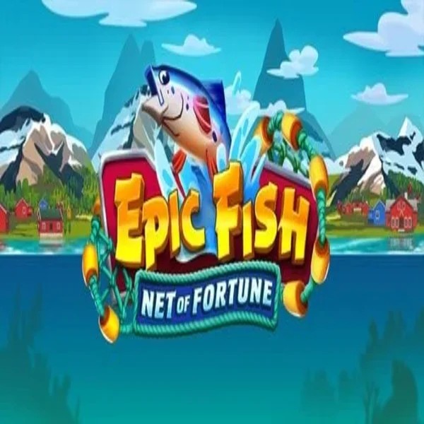 Epic Fish Net of Fortune slot logo by Quickspin at Bizzo Casino