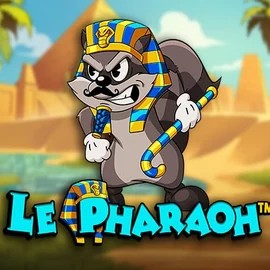 Slots logo of Le Pharaoh from Hacksaw Gaming at Bizzo Casino
